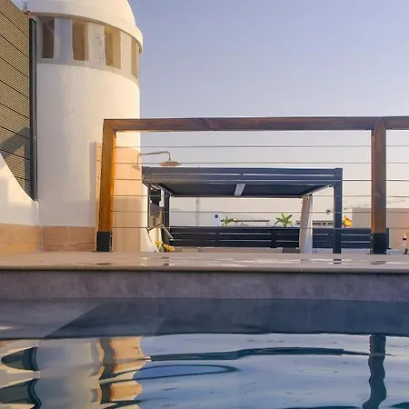 El Atico De Teresa Con Piscina Privada Climatizada A 250M Playa Apartment Vera Exterior photo