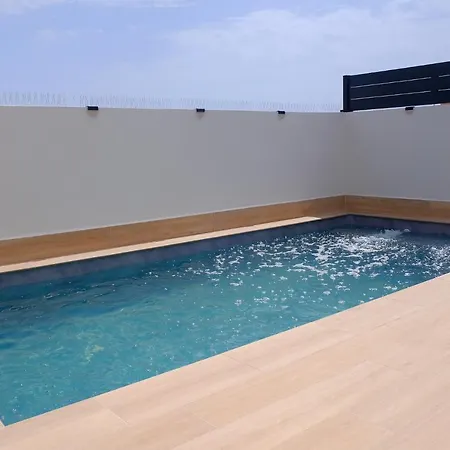 El Atico De Teresa Con Piscina Privada Climatizada A 250M Playa Apartment Vera Exterior photo